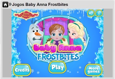 Jogos do Friv Jogar Jogos Baby Anna Frostbites